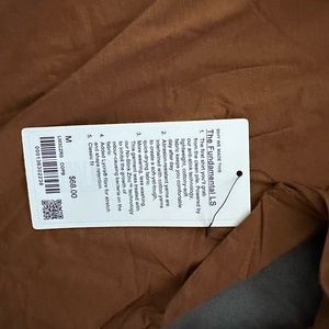 Lululemon brown long sleeve shirt
